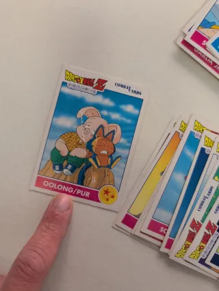 Dragon Ball Z cartas coleccionables