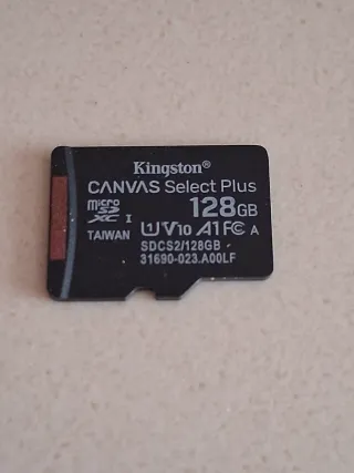 Kingston 128GB microSDXC Canvas Select Plus