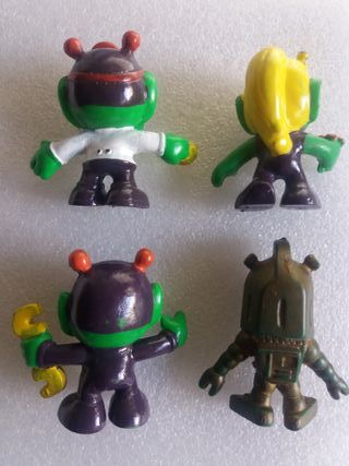 LOTE FIGURAS PVC PITUFOS ASTRO SNIKS BULLY, CNT..