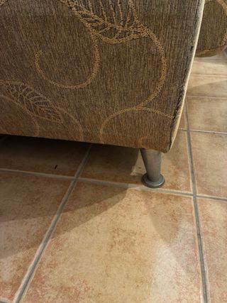 Sofás de 3 y 2 plazas en tela