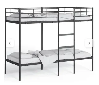 Litera juvenil metálica negra