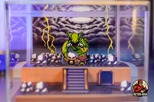 Cubo Diorama 3D Pokemon Versione Smeraldo