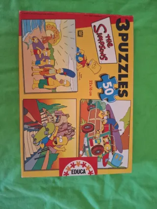 Puzzle Los Simpson 3 en 1 Educa 50 piezas
