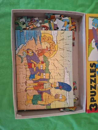 Puzzle Los Simpson 3 en 1 Educa 50 piezas