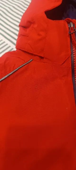 Chaqueta de Nieve Infantil Roja