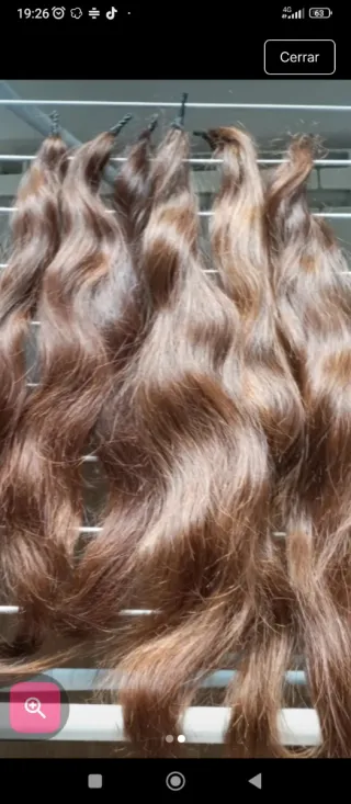 Mallas pelo fallera castaño claro