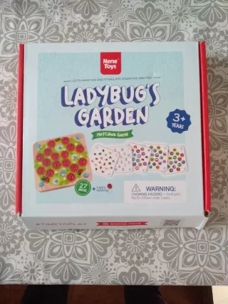 Juego Ladybug's Garden Nene Toys