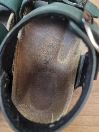 Sandali Bimbo Biochic Verdi Misura 31