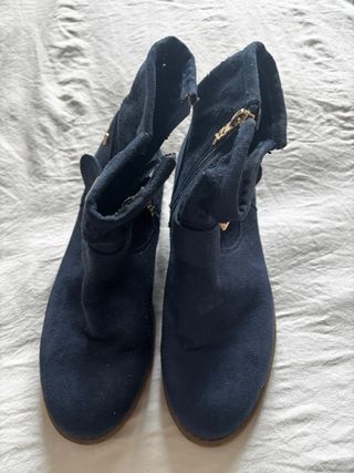 Botines ante Xti azul talla 38