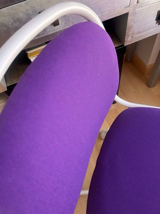 Silla de escritorio morada