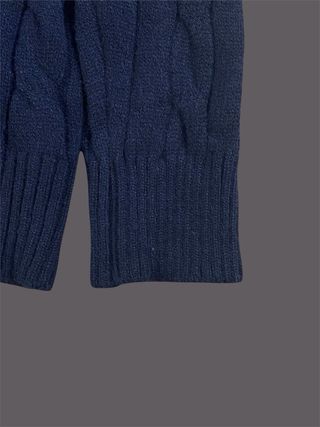 Jersey Polo Ralph Lauren Azul Cable Knit