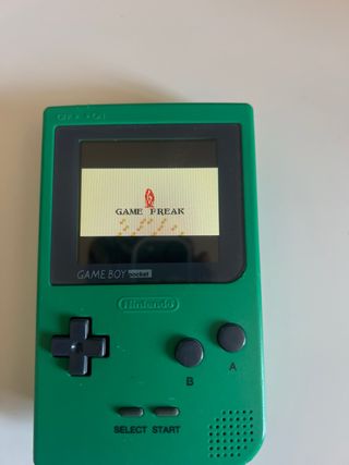 Game Boy Pocket Verde con Pantalla IPS