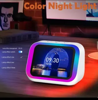 Altavoz Bluetooth Reloj Despertador Inteligente