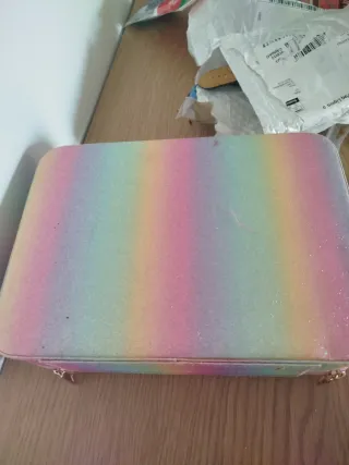 Maletín maquillaje infantil unicornio