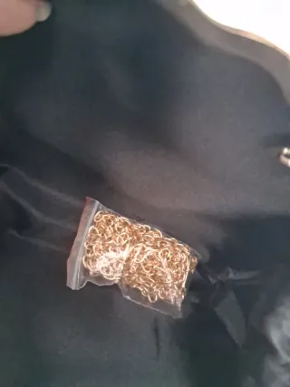 Bolso de fiesta lentejuelas azul y verde