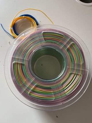 Rollo Filamento Impresora 3D Multicolor