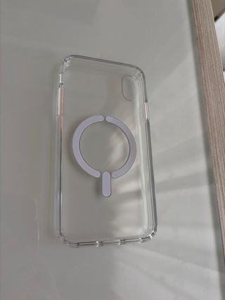 Funda MagSafe iPhone XR Transparente