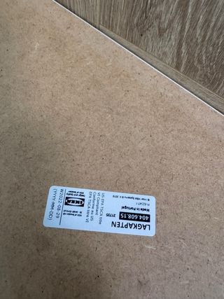 Tablero Ikea Lagkapten Blanco