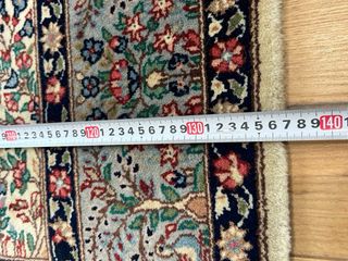 Tappeto Kirman lana beige multicolor