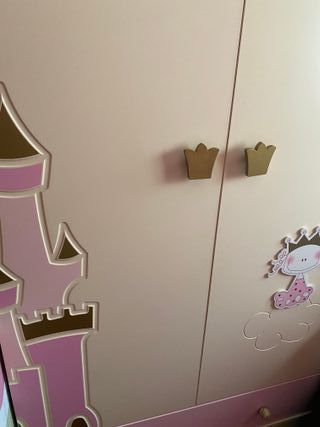 Habitación infantil princesas Micuna