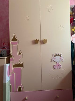 Habitación infantil princesas Micuna