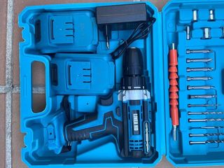 Taladro Atornillador 48V con 2 Baterías, nuevo