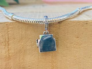 Charm Máquina Tragaperras Vintage Casino - Plata