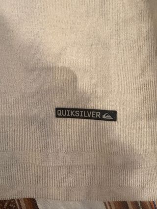Jersey Quiksilver beige talla M