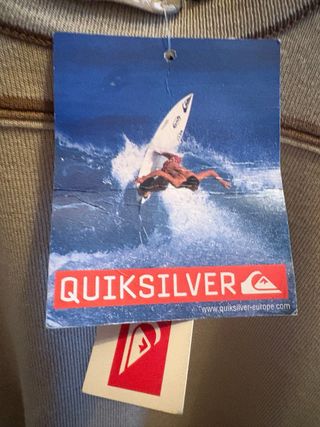 Jersey Quiksilver beige talla M