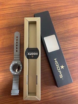 Orologio Hoops Grigio Mai Usato
