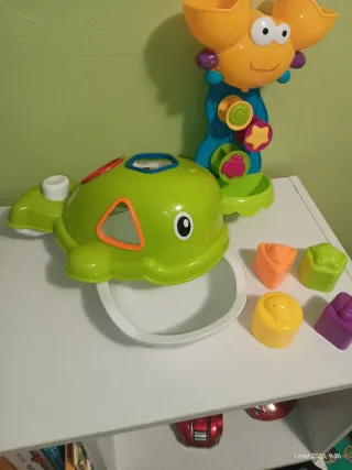 Juego de encaje y agua para bebés