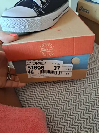 Zapatillas Happy Luck tipo Converse