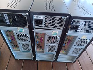 Lote 3 Cajas PC Intel Pequeñas