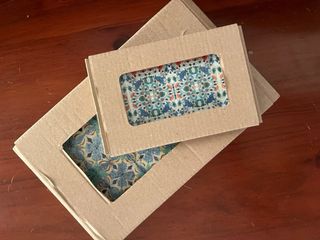 Lote 2 bandejas cerámica.