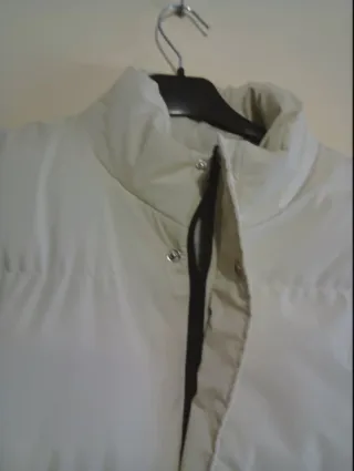 Chaleco acolchado blanco