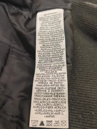 Giacca uomo grigia con cappuccio