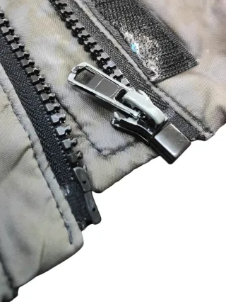 Giacca uomo grigia con cappuccio