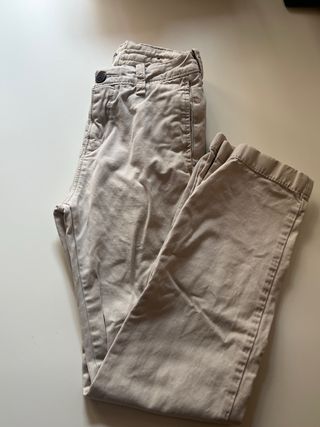 Pantalón Abercrombie 12 años beige