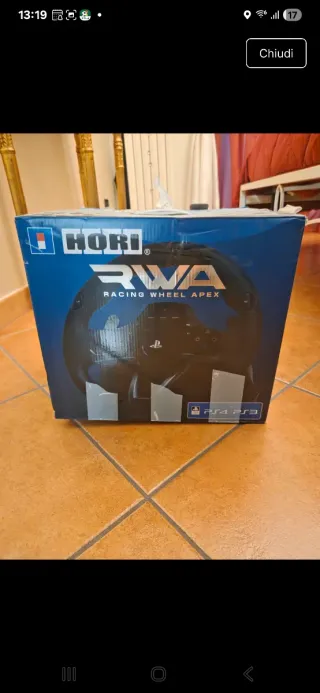 Volante HORI RWA Racing Wheel Apex PS4/PS3