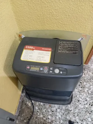 Estufa Inverter 3200w Calefactor Parafina