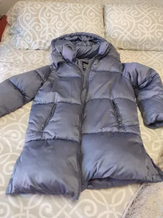 Cazadora invierno mujer Lefties azul,M amplia