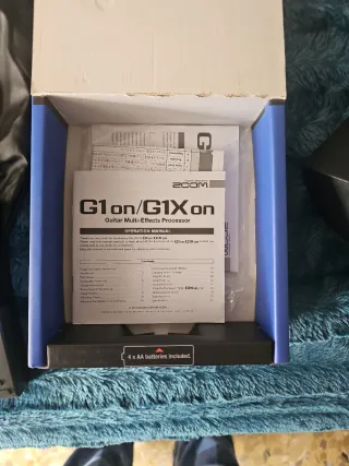 Pedalera multi-effetti Zoom G1on per chitarra