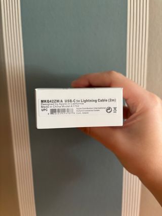 Cable USB-C a Lightning 2m para iphone