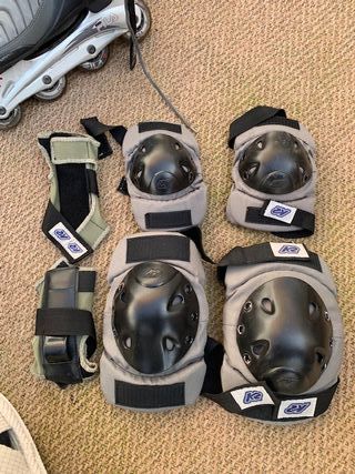 Patines FILA Talla 42 + Casco y Protecciones K2
