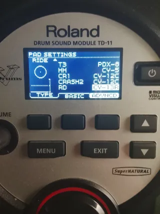 Roland TD-11 Módulo de Sonido V-Drums