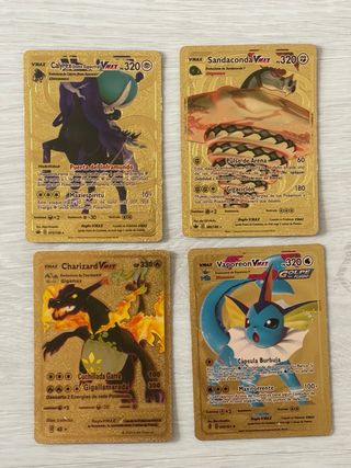 Colección Cartas Pokémon Doradas VMAX
