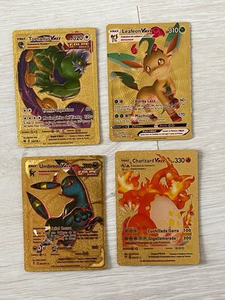 Colección Cartas Pokémon Doradas VMAX