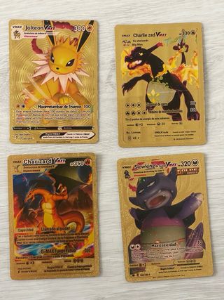 Colección Cartas Pokémon Doradas VMAX