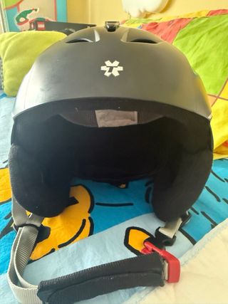 Casco de esquí negro TIJUANA