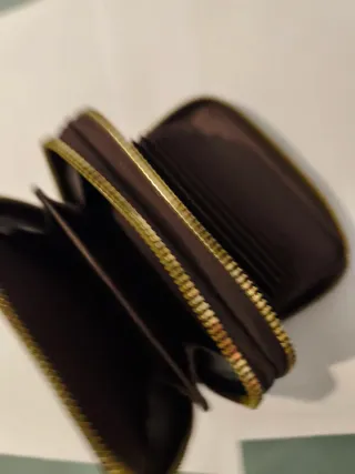 Cartera Billetera.Trueno. 12x9 cm.